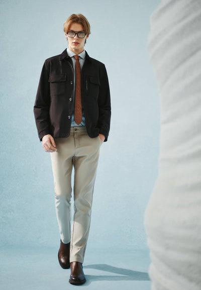 เสื้อแจ็คเก็ตสำหรับผู้ชาย Relaxed Fit