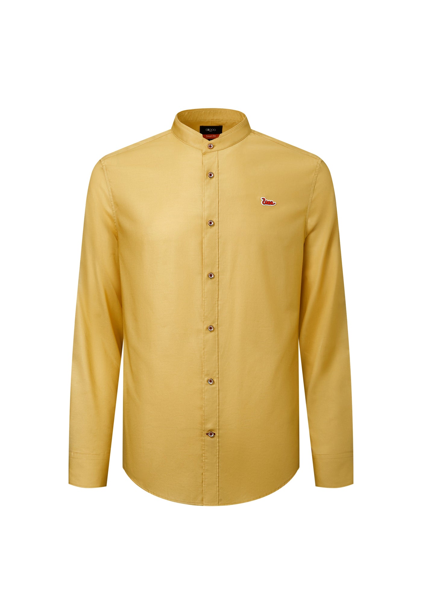 Men Clothing Easy Care Cotton Oxford Casual Shirt Smart Fit