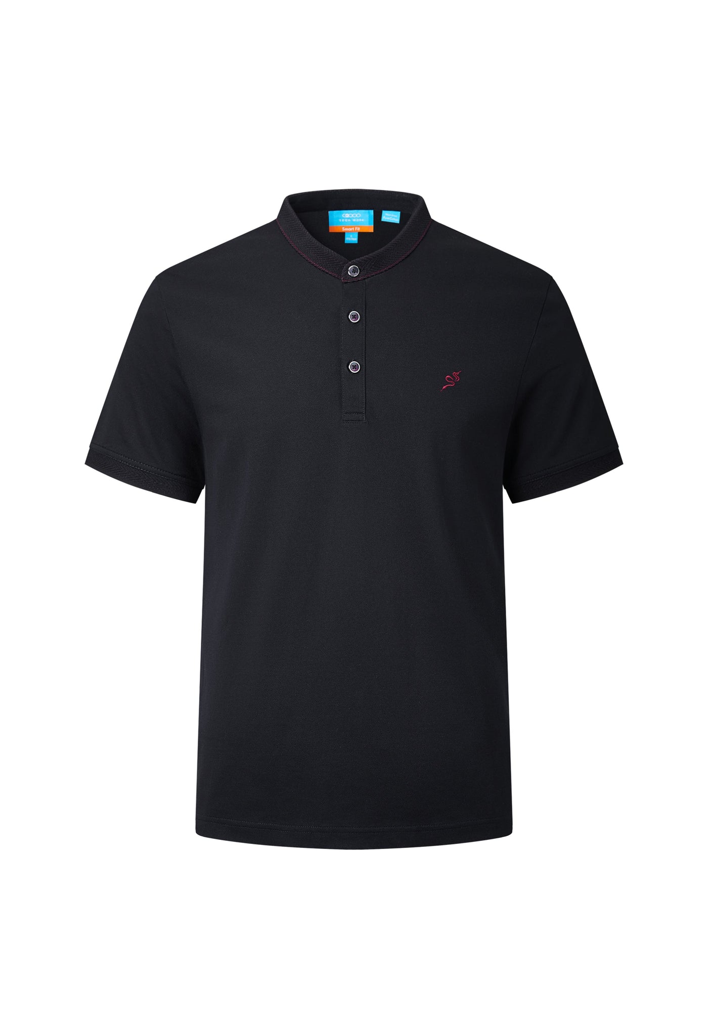 Men Clothing Non-Iron Pure Cotton Polo Smart Fit