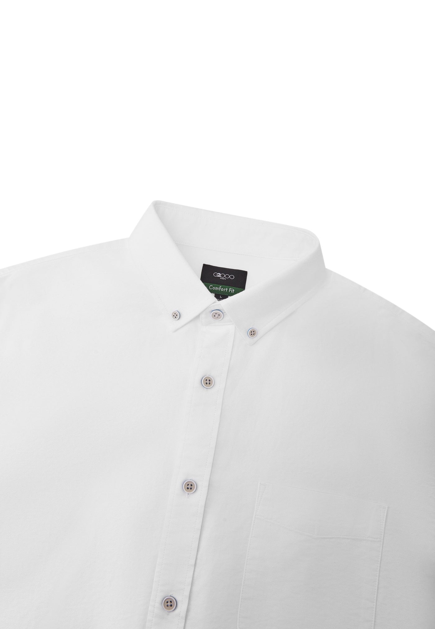 เสื้อเชิ้ตแขนยาวลำลองสำหรับผู้ชาย Comfort Fit