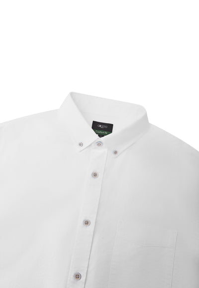 เสื้อเชิ้ตแขนยาวลำลองสำหรับผู้ชาย Comfort Fit