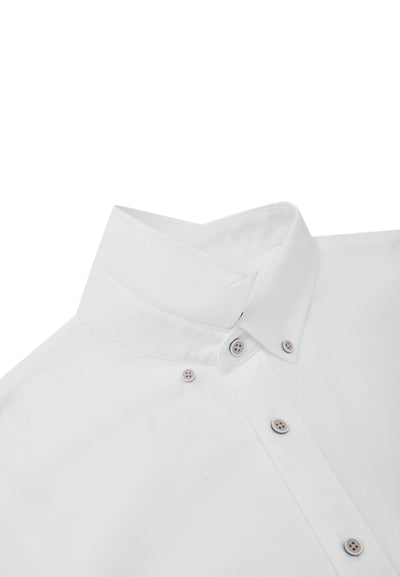 เสื้อเชิ้ตแขนยาวลำลองสำหรับผู้ชาย Comfort Fit