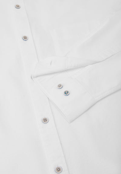 เสื้อเชิ้ตแขนยาวลำลองสำหรับผู้ชาย Comfort Fit