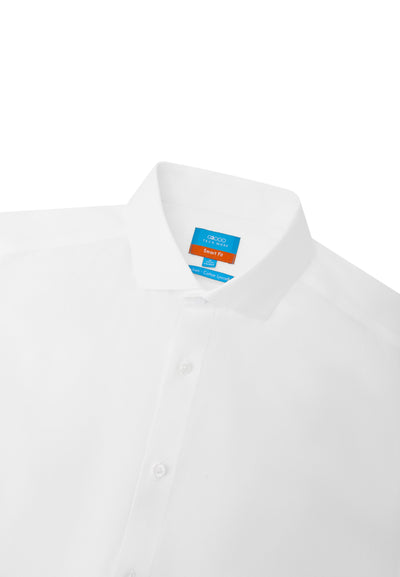 Men Clothing Non-Iron Super Soft Herringbone Shirt Smart Fit
