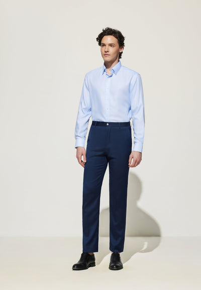 Men Clothing Non-Iron Super Soft 2 Tone Shirt Smart Fit