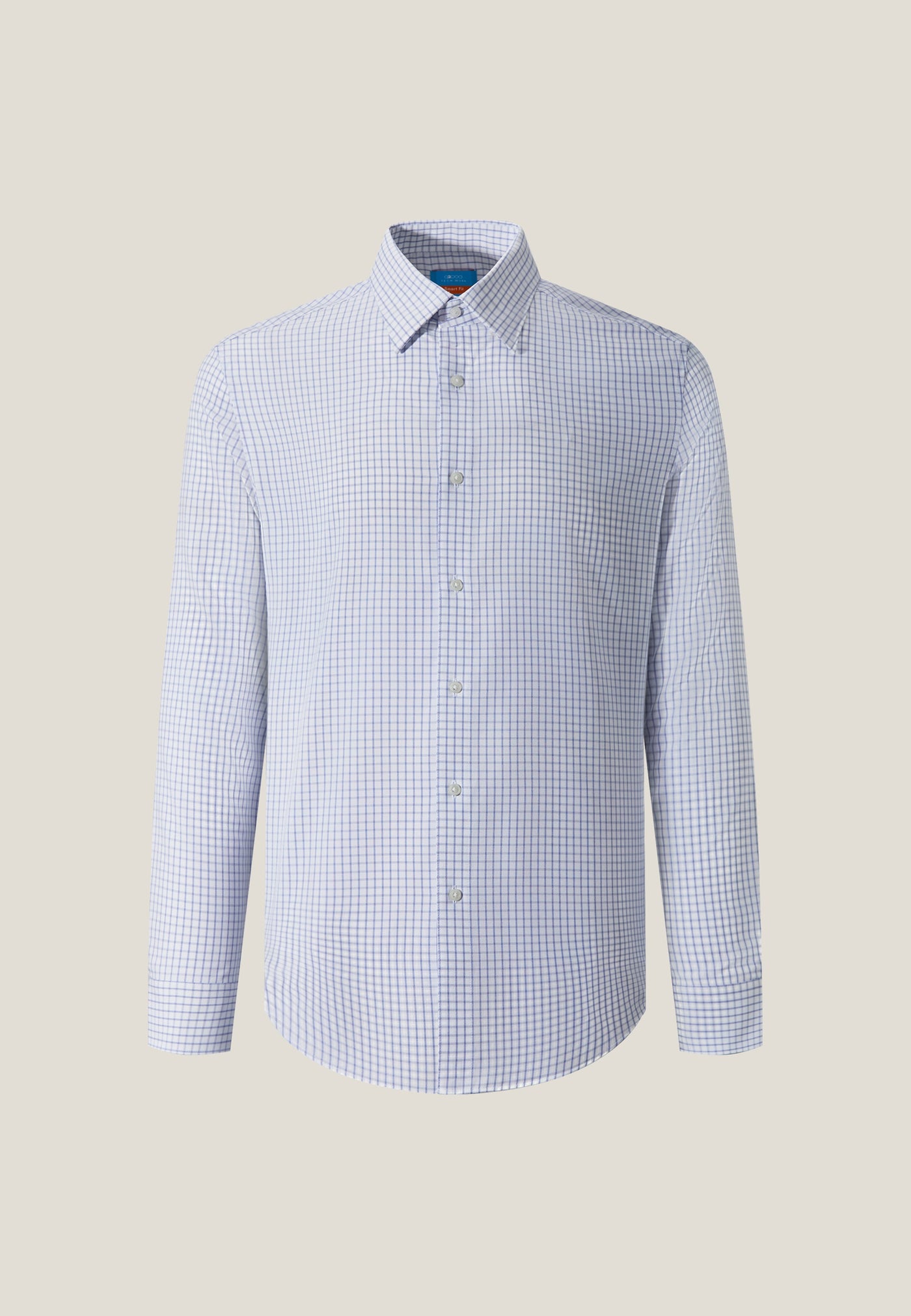 Men Clothing Non-Iron Dry Check Shirt Smart Fit