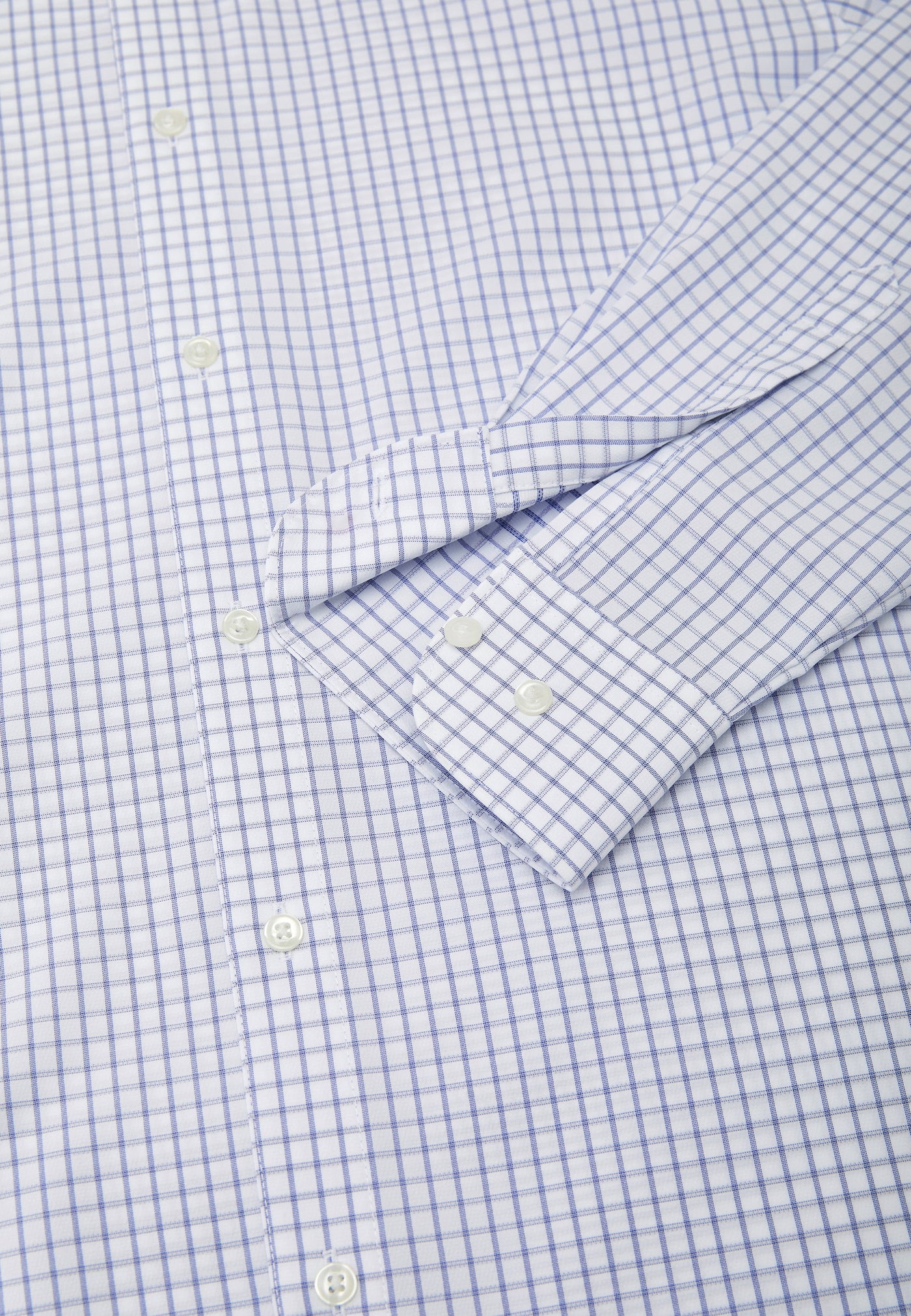 Men Clothing Non-Iron Dry Check Shirt Smart Fit