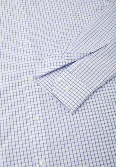 Men Clothing Non-Iron Dry Check Shirt Smart Fit