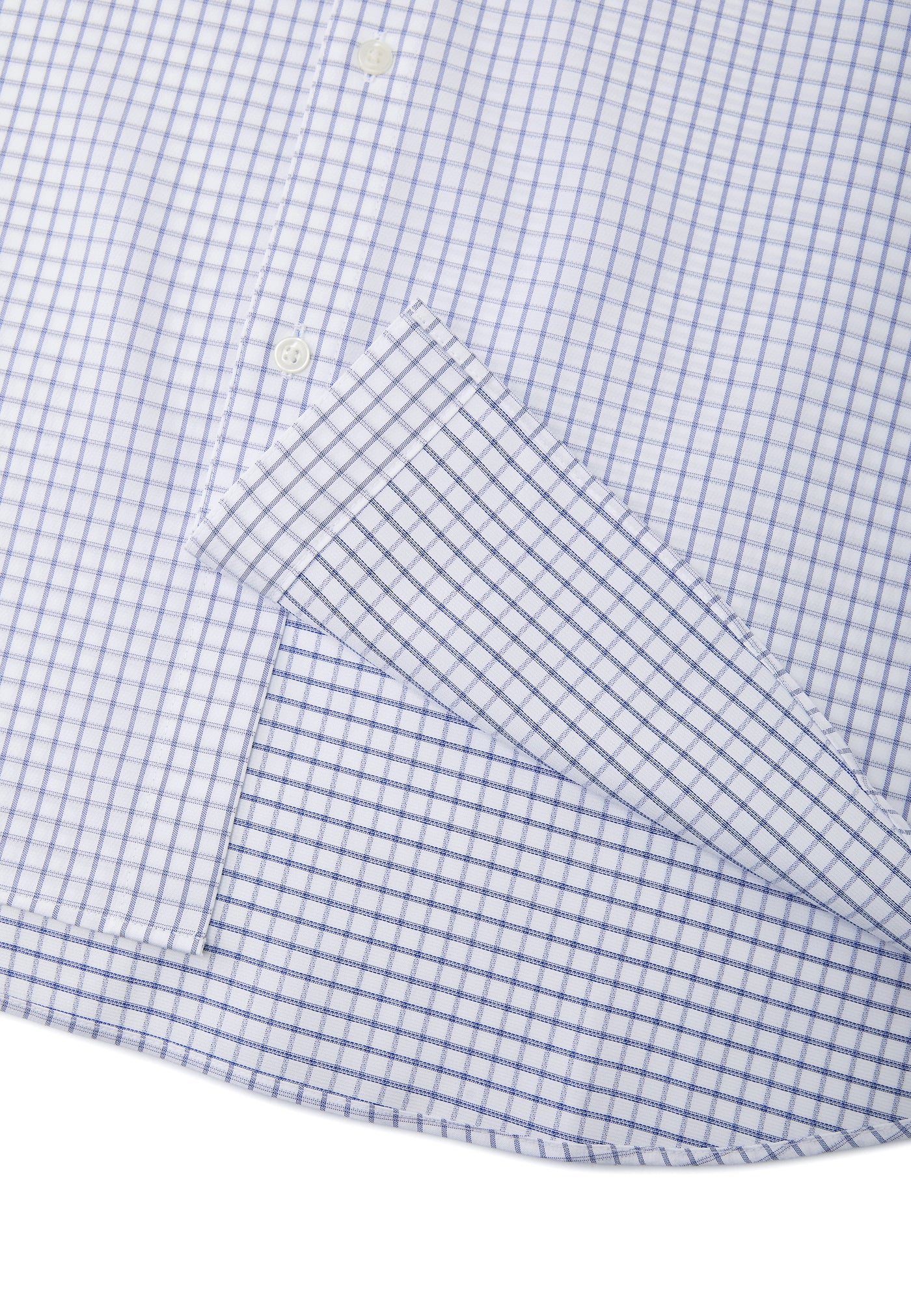 Men Clothing Non-Iron Dry Check Shirt Smart Fit