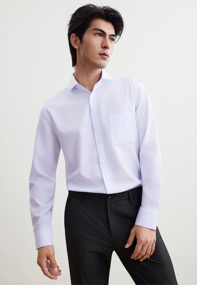 เสื้อเชิ้ตแขนยาวแบบทางการสำหรับผู้ชาย Smart Fit