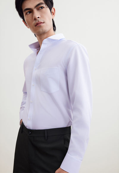 เสื้อเชิ้ตแขนยาวแบบทางการสำหรับผู้ชาย Smart Fit