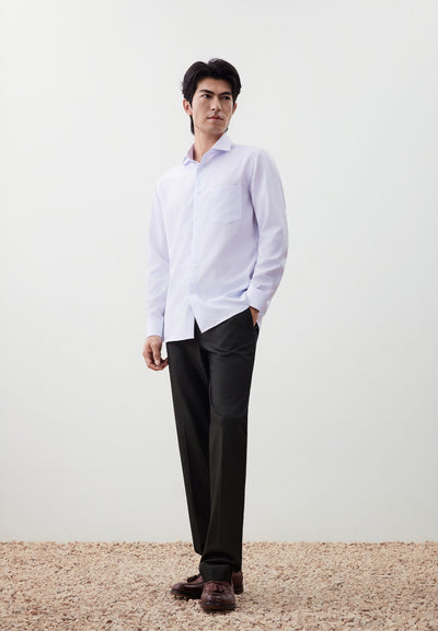 เสื้อเชิ้ตแขนยาวแบบทางการสำหรับผู้ชาย Smart Fit