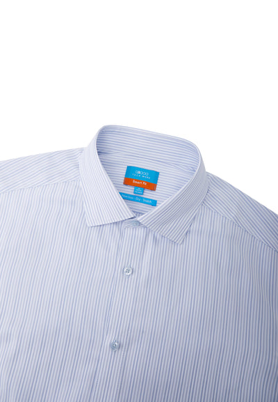 Men Clothing Non-Iron Dry Stripe Shirt Smart Fit