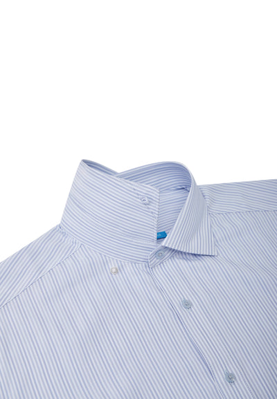 Men Clothing Non-Iron Dry Stripe Shirt Smart Fit