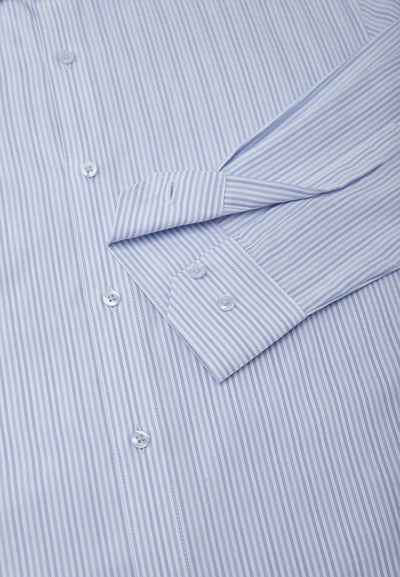 Men Clothing Non-Iron Dry Stripe Shirt Smart Fit