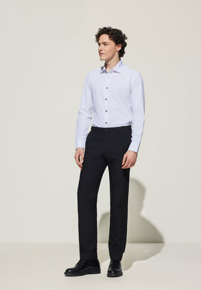 เสื้อเชิ้ตแขนยาวแบบทางการสำหรับผู้ชาย Smart Fit