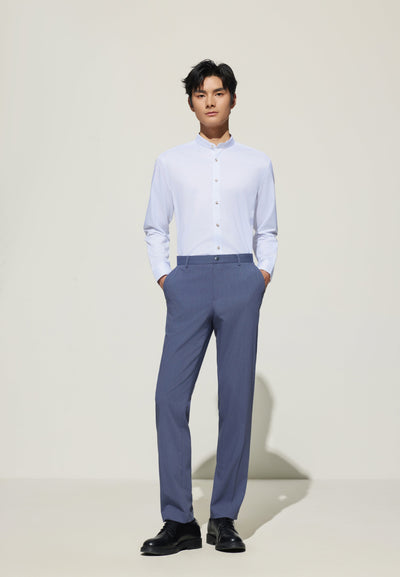 เสื้อเชิ้ตแขนยาวแบบทางการสำหรับผู้ชาย Smart Fit