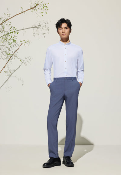 เสื้อเชิ้ตแขนยาวแบบทางการสำหรับผู้ชาย Smart Fit