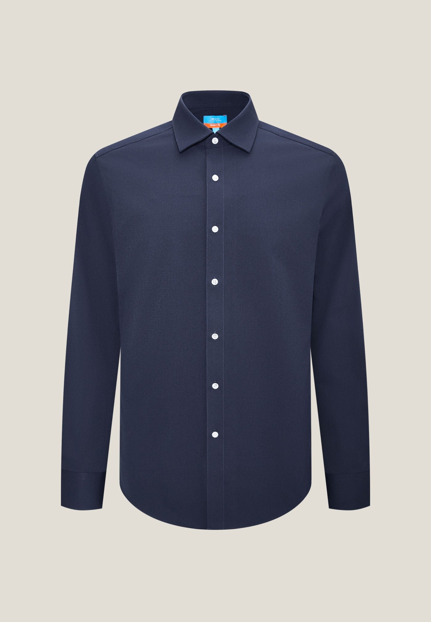 เสื้อเชิ้ตแขนยาวแบบทางการสำหรับผู้ชาย Smart Fit
