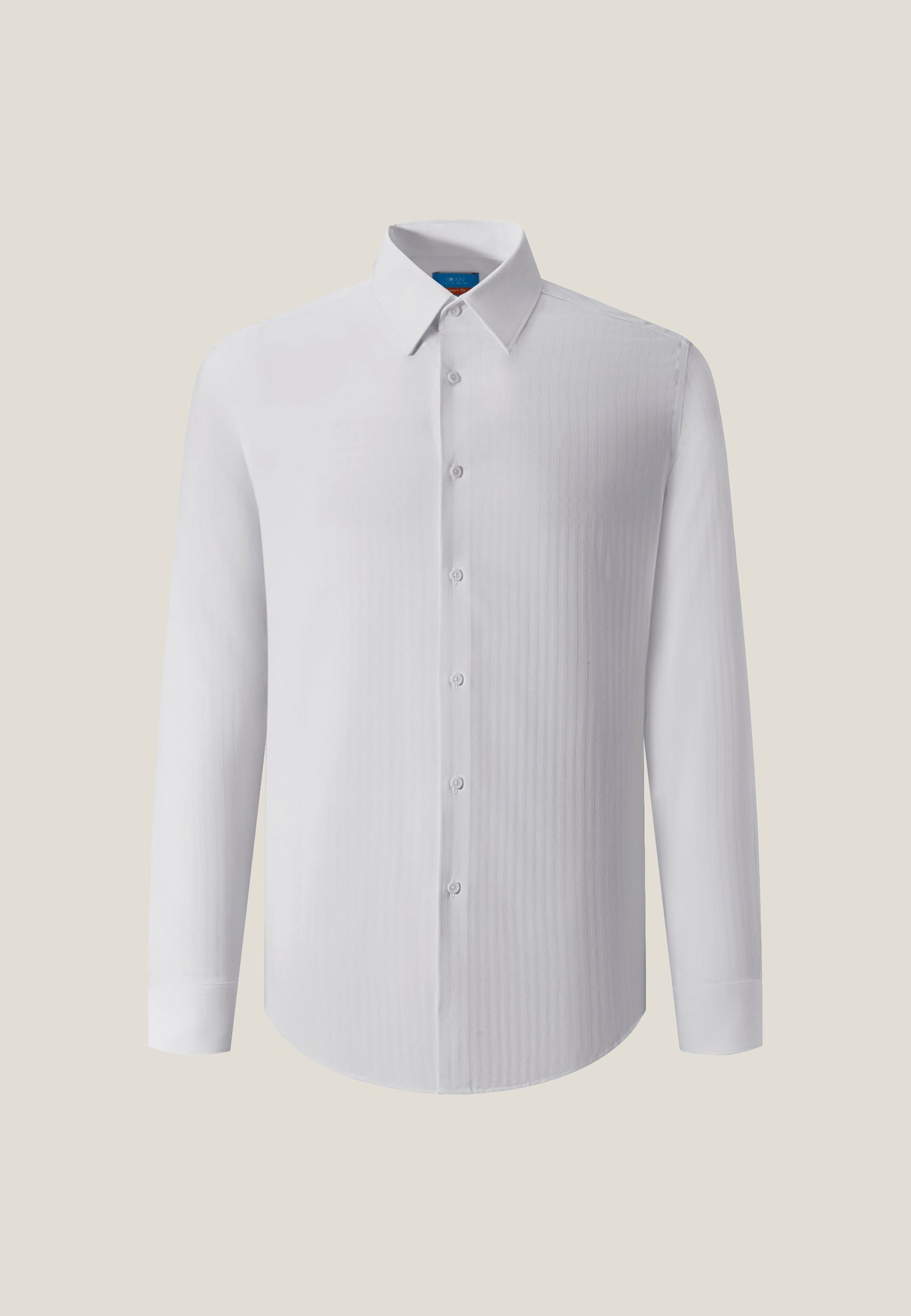 Men Clothing Non-Iron Silky Touch Herringbone Shirt Smart Fit