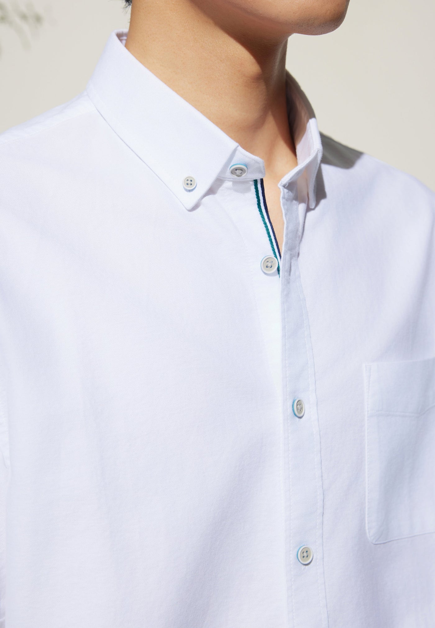 เสื้อเชิ้ตแขนสั้นลำลองสำหรับผู้ชาย Comfort Fit