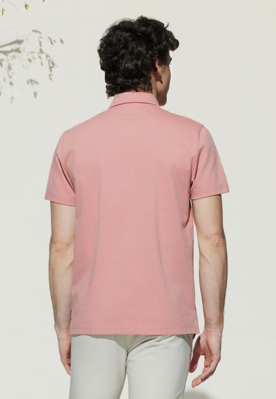 Men Clothing Super Light Mercerized Cotton Short Sleeve Polo Tee Smart Fit