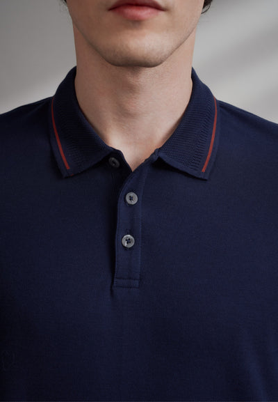 Men Clothing Cotton Blend Pique Short Sleeve Polo Tee Smart Fit