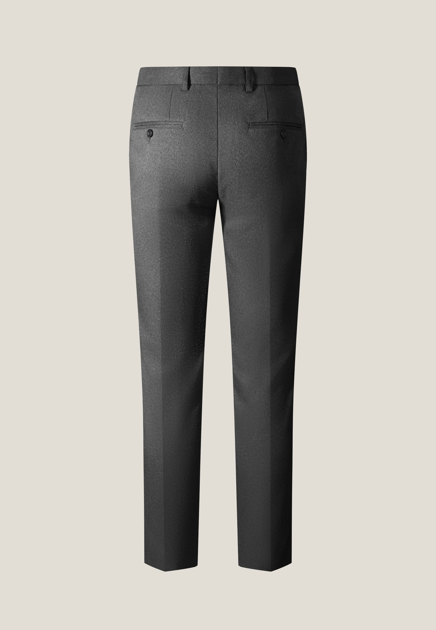 Men Clothing Teflon Slim Fit Twill Suit Pants Slim Fit