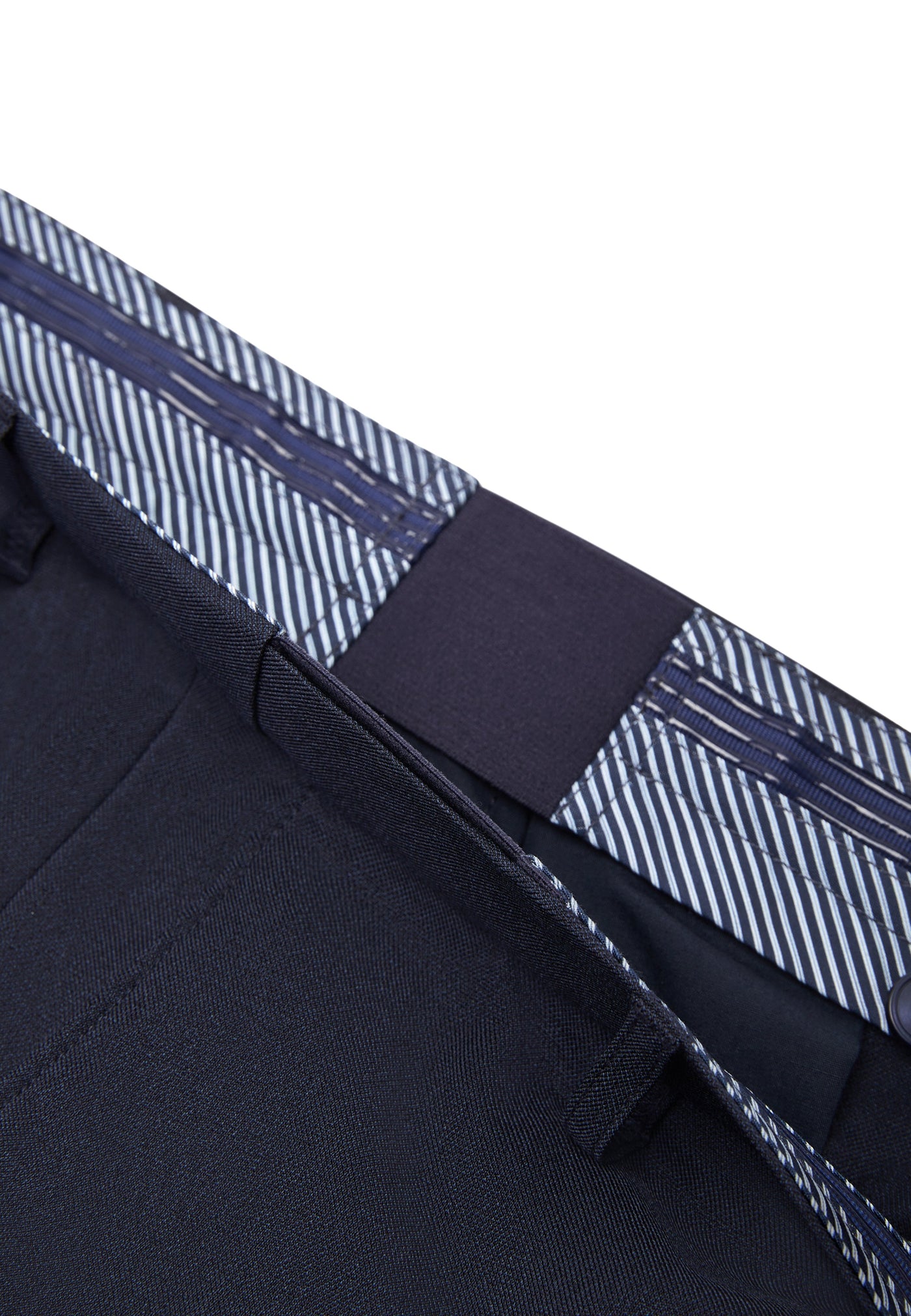 Men Clothing Teflon Slim Fit Twill Suit Pants Smart Fit