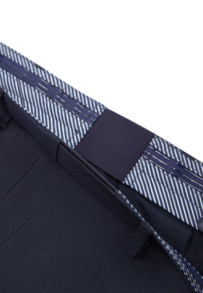Men Clothing Teflon Slim Fit Twill Suit Pants Smart Fit