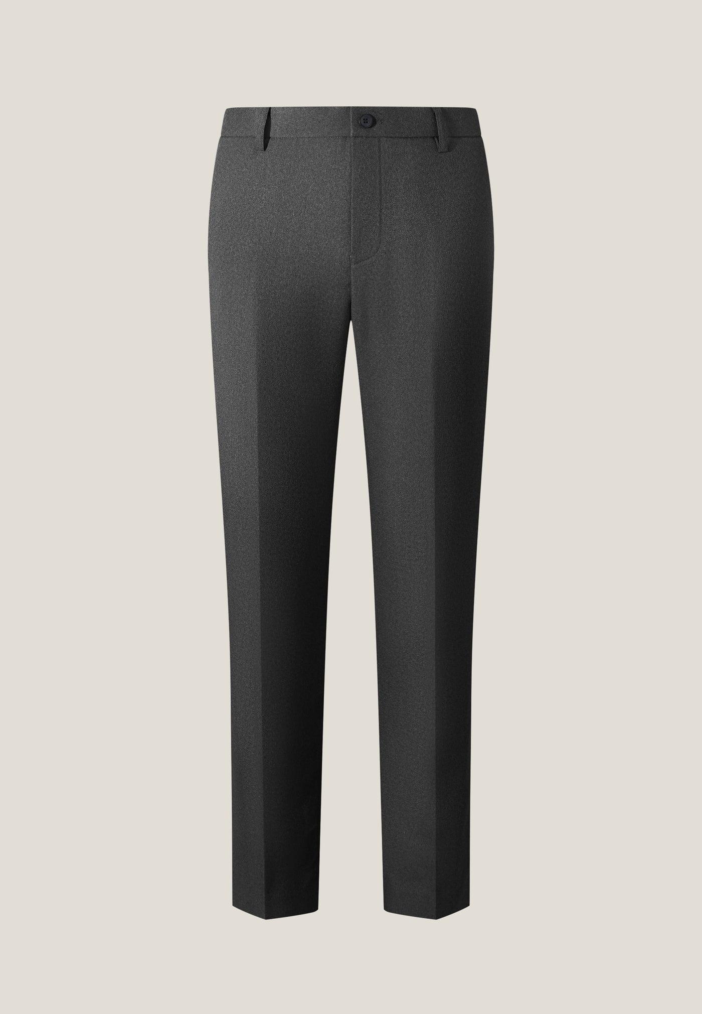 Men Clothing Teflon Slim Fit Twill Suit Pants Smart Fit