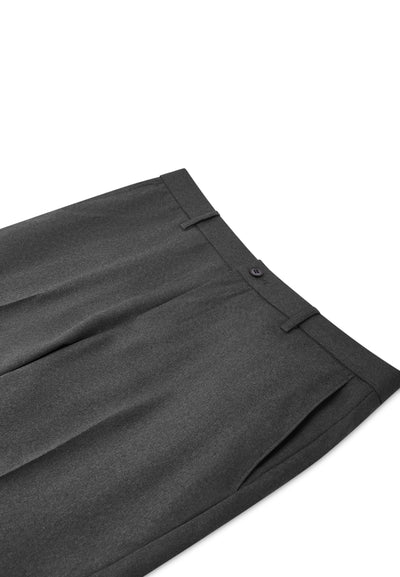 Men Clothing Teflon Slim Fit Twill Suit Pants Smart Fit