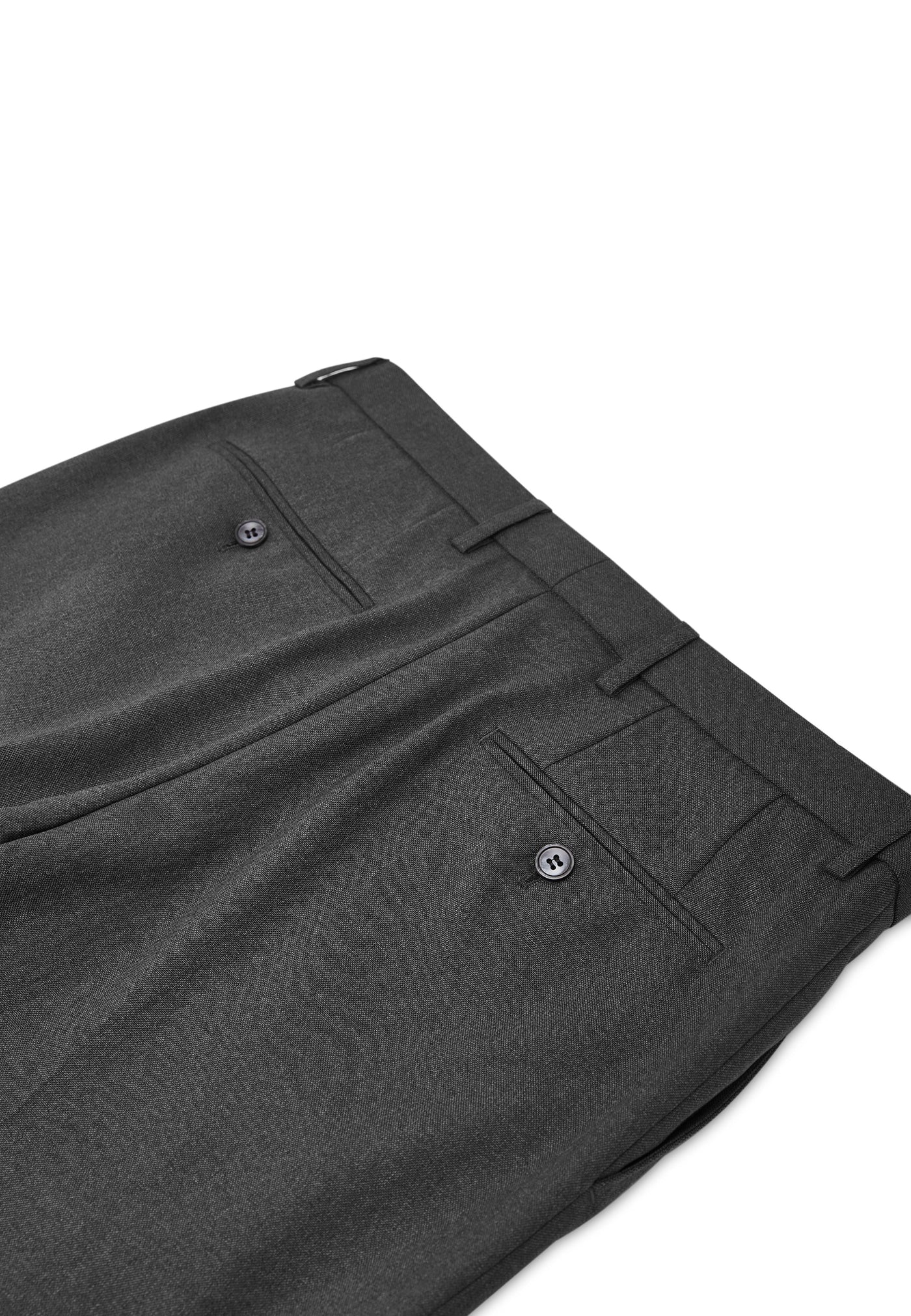 Men Clothing Teflon Slim Fit Twill Suit Pants Smart Fit