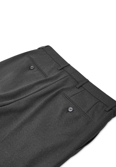 Men Clothing Teflon Slim Fit Twill Suit Pants Smart Fit