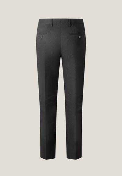 Men Clothing Teflon Slim Fit Twill Suit Pants Smart Fit