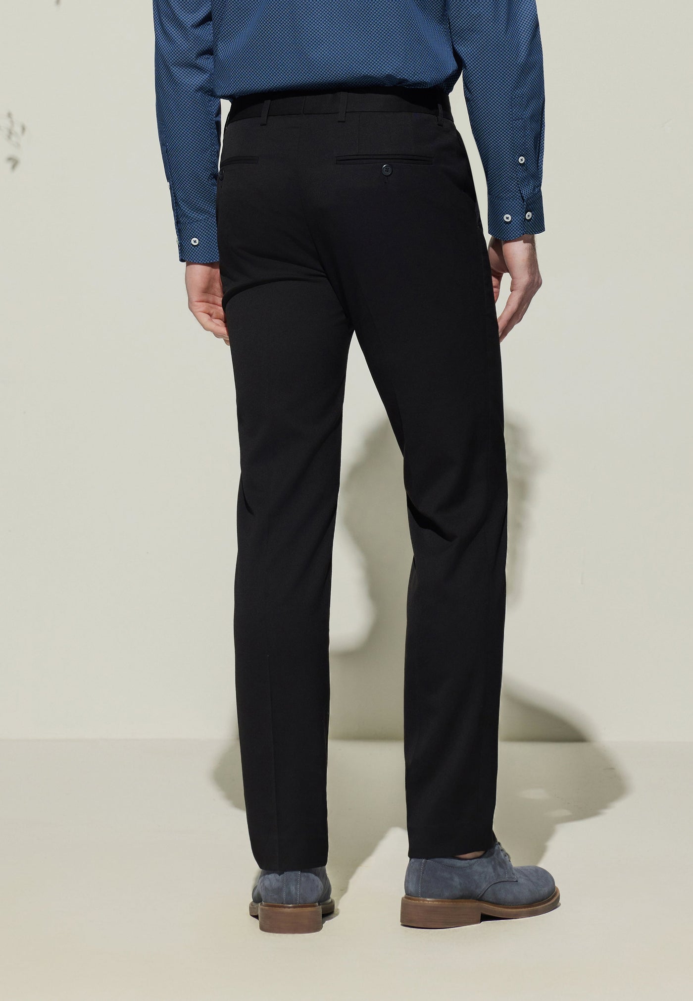 Men Clothing 3M Sweat -Wicking Suit Pants Smart Fit