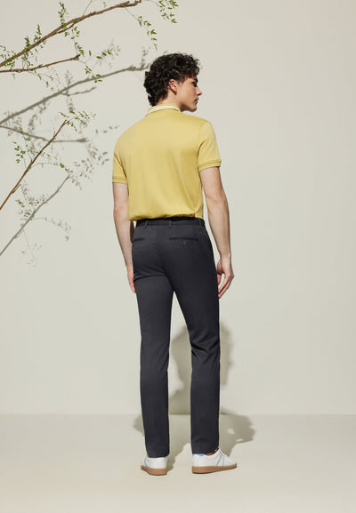 Men Clothing 3M Sweat -Wicking Suit Pants Slim Fit