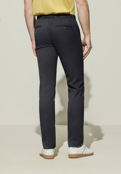 Men Clothing 3M Sweat -Wicking Suit Pants Slim Fit