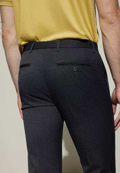 Men Clothing 3M Sweat -Wicking Suit Pants Slim Fit