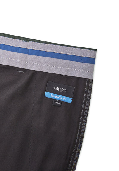 Men Clothing Cotton Blend Casual Pants Extra Slim Fit