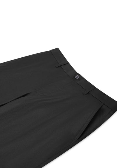 Men Clothing Cotton Blend Casual Pants Slim Tapered Fit