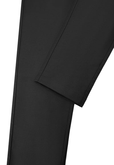 Men Clothing Cotton Blend Casual Pants Slim Tapered Fit