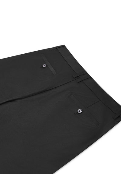 Men Clothing Cotton Blend Casual Pants Slim Tapered Fit