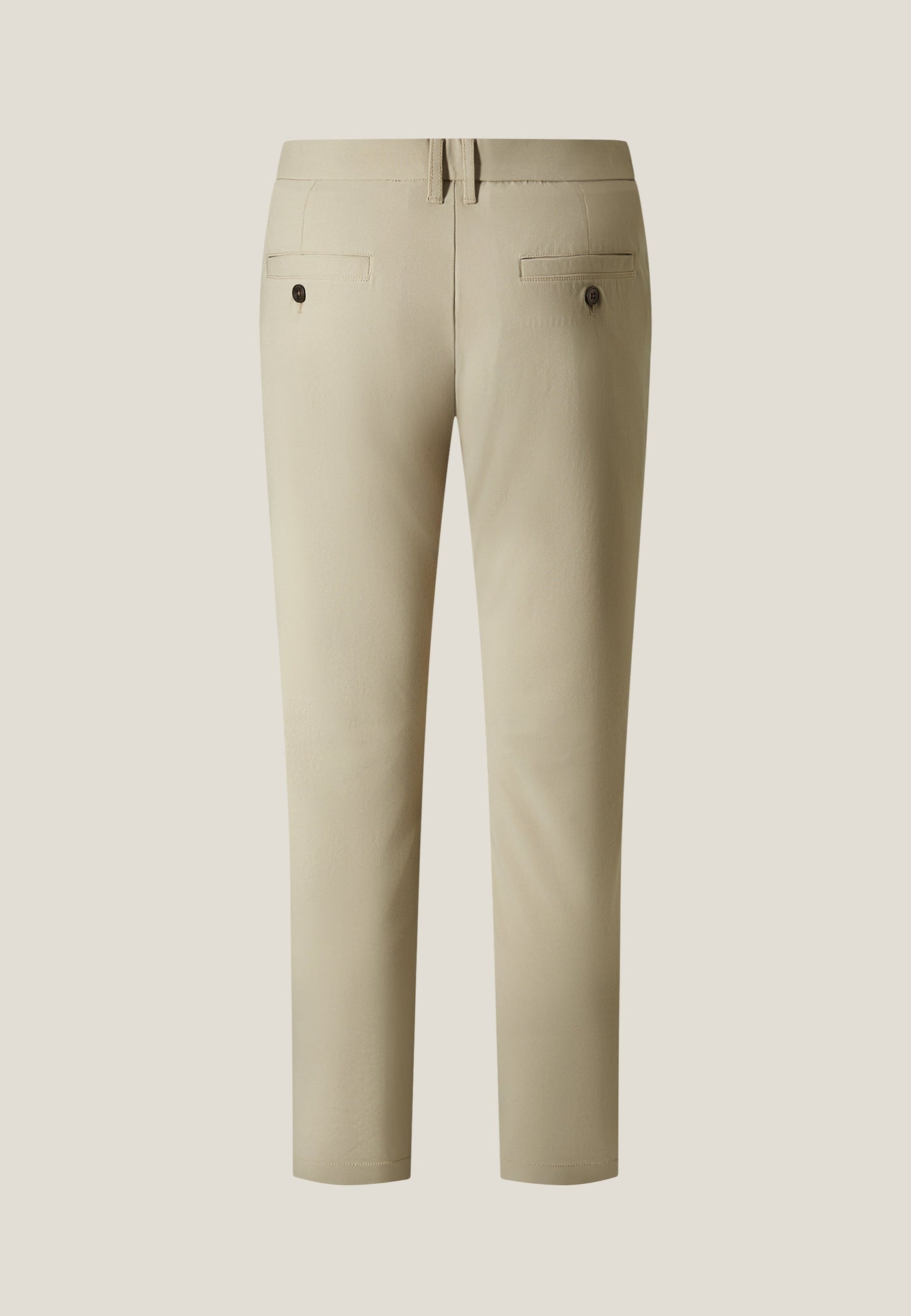 Men Clothing Poly Knit Ottoman Casual Pants Extra Slim Fit