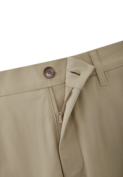 Men Clothing Poly Knit Ottoman Casual Pants Extra Slim Fit