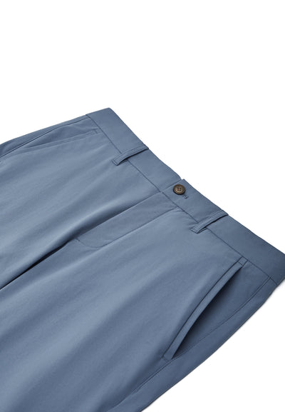Men Clothing Poly Knit Ottoman Casual Pants Extra Slim Fit