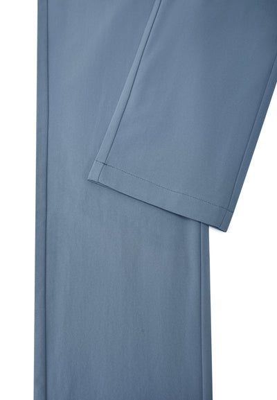 Men Clothing Poly Knit Ottoman Casual Pants Extra Slim Fit