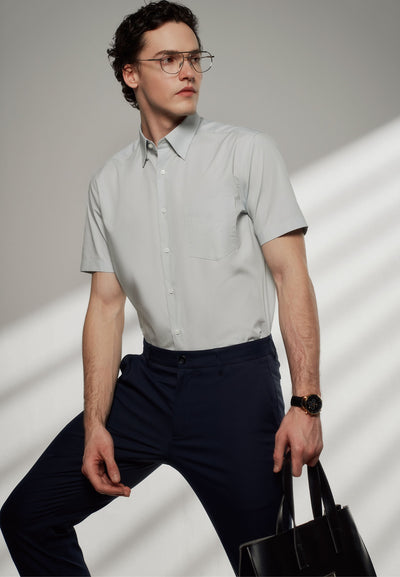 กางเกงขายาวแบบลำลองสำหรับผู้ชาย Slim Tapered Fit