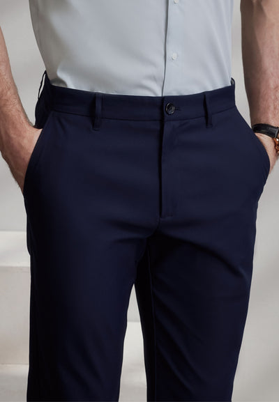 กางเกงขายาวแบบลำลองสำหรับผู้ชาย Slim Tapered Fit
