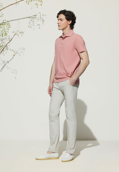 Men Clothing Multi-Way Stretch Casual Pants Extra Slim Fit